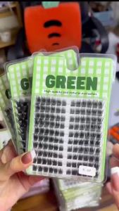 Mi giả tây đậm dài 9-16mm GREEN Thủy Mi