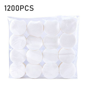 1200Pcs Kapas Wajah Tipis Bulat Pembersih Makeup Facial Cotton Pads/ Premium Facial Round Cotton Pads Pembersih Riasan MakeUp Cotton Kapas Wajah