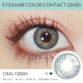 【COD】New ~2pc/Pairs OMG~Sweet Girly Brown Contact Lense PURPLE color Big Eye Natural Color Doll Eye Contact Lens Contacts Yearly Use 0 Degree-Diameter 14mm. 