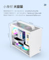 MS Sumtax Xun Titanium VP500 เคสคอมพิวเตอร์อลูมิเนียมอัลลอยด์แบบพกพามินิกล่องหลักด้านกระจกเมนบอร์ด m-atx โปร่งใส 迷你机箱. 