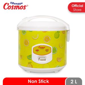 Cosmos Rice Cooker / Magic Com 2 Liter 2 in 1 - CRJ3237 - FREE ONGKIR Jabodetabek