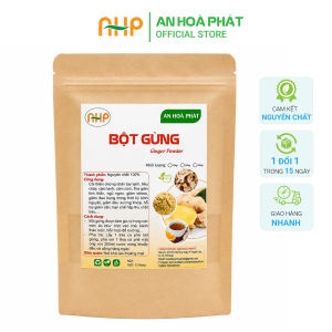 Bột Gừng Nguyên Chất 100% Làm Gia Vị Giải Cảm Giảm Stress Đẹp Da - An Hoà Phát