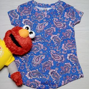 🎆BLUE BATIK TEES🎆 GIRLS TSHIRT 1-6Y / TSHIRT GIRL 1-6Y