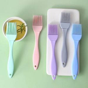 Silicone Cake Baking Brush Barbeque Cooking Kitchen Heat Resistant Oil Brushes Home Cookie Tools