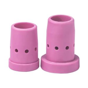 MIRELINA 10Pcs 350A 500A Ceramic Welding Gas Diffuser 24KD 36KD Alumina Ceramic Welding Torch Gas Diffuser High Temperature Resistant CO2 Welding Consumable for MIG CO2 Welding Torch