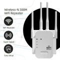 Tommjerry 4 Antennas WiFi Repeater penguat sinyal 1200Mbps  Wireless Wifi Range Extender Router Repeater Rotatable Antennas. 