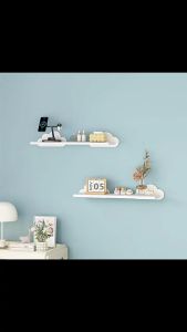 Quivlox Cloud Wall Mounted Shelf Display Rack Storage Organizer Living Room TV Decor Cartoon Figure Stand Rak Hiasan