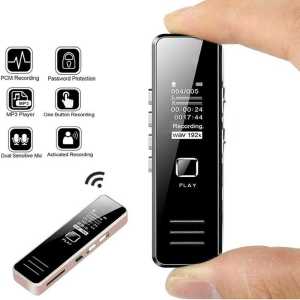 PROMO FORNORM Perekam Suara jernih Mini Audio Digital Mini Voice Recorder 32GB VC173