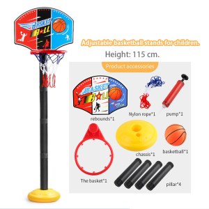 Childrens Basketball Toddler Childrens Adjustable Mini Basketball Hoop Toy Brand New Packaging