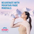 Evian Natural Mineral Water 12 x 1.5L Case. 