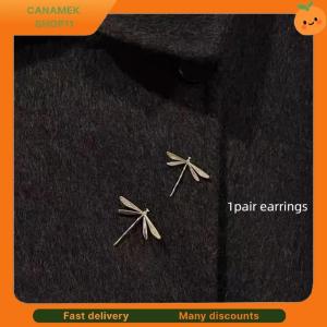 ❣️❣️❣️ Vintage Delicate Dragonfly Earrings Brooch Pin For Women New Fashion Jewelry Party Gift