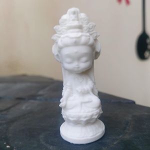 ✨ เจ้าแม่กวนอิมจิ๋ว 3D  เสริมสิริมงคล เมตตา และความสงบในบ้าน✨