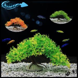 【dipao】 Fish Tank Decoration Ornaments Simulated Pine Trees Plants Decorations Creative Landscaping Craft ornaments Plastic Water Plants Flowers Trees Accessories