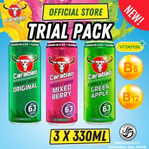 Sparkling Energy Drink (Trial Pack) 3 x 330ML