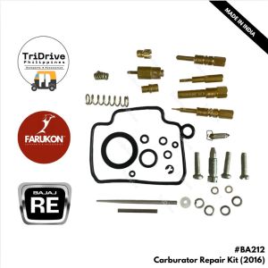 Bajaj RE Carburetor Repair Kit - 36AA4046