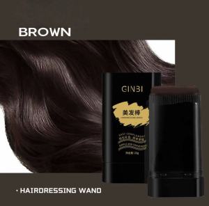 แท่งย้อมผม หวีย้อมผม หวีย้อมผมปกปิดผมหงอก แท่งย้อมผมทันที ดีไซน์หมุนได้ หวีย้อมผมง่ายกันน้ำ แท่งย้อมผมแบบรวดเร็ว กันเหงื่อ ปกปิดผมหงอก พกพาสะดวก