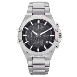Jam Tangan Pria LOFOTEN 6526 Analog Stainless Sapphire
