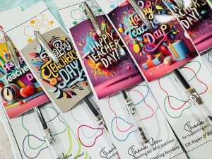 Teachers Day Gift Idea Teachers Pen with Sleeves Teachers Gift