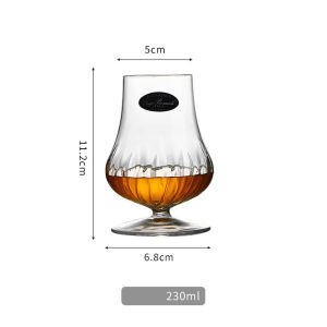Bormioli Whisky pha lê copita nosing glass Brandy snifter ngọn lửa Cognac cup whisky cốc Malt Tumbler Italy thương hiệu