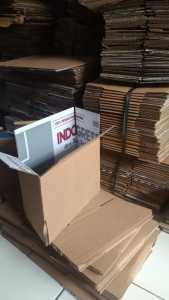 BOX KARDUS | KARTON | DUS BOX POLOS 20 X10 X 8 CM | KARDUS PACKING 10 Pcs luar polos dalam gambar