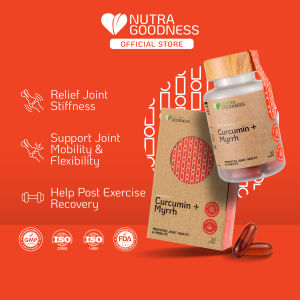 Nutra Goodness NutraNano Curcumin + Myrrh – Promote Healthy Joint Function & Relieve Stiffness