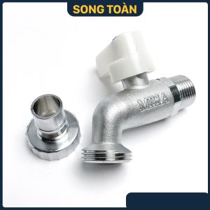 Vòi Máy Giặt Vòi Hồ Máy Giặt Minh Hòa Ren 21 & Mỏ Nối Nhanh Dây Cấp Máy Giặt