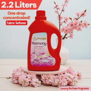 2.2 Liters Harmony Liquid laundry Detergent Luxury Perfume scent fabric Softener 5n1 One drop concentrated & powerful stain removal no more amoy kulob kahit sa loob mag sampay