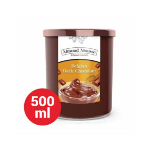 Almond Based Mousse - Belgian Dark Chocolate (500ml)