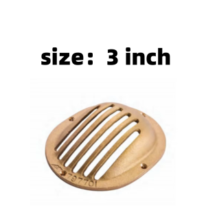 Bronze Spoon Strainer Water Filter Filter Tool Seawater Intake Strainer Fittings Sizes for 3/4" 1" 1 1/2" 2" 2-1/2" 3"