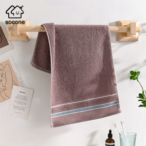 Socone 100% Cotton Towel 35x75cm Ultra Absorbent Soft Face Towel 100g Quick Dry