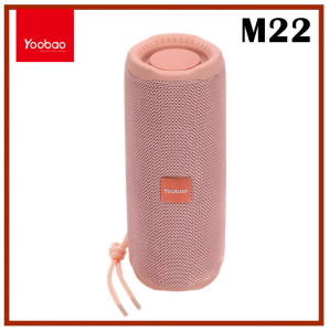 Yoobao M22 HiFi Stereo Bass V5.3 Portable Wireless Multi Function RGB Speaker with Carrying Strap Widely Compatible