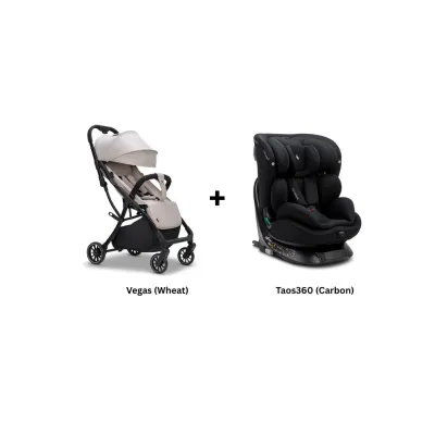 [Bundle Set] Osann Taos360 Car Seat + Vegas Stroller | Suitable from Newborn