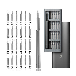 Xiaomi Mijia Precision Screwdriver Set Daily Use Screwdriver Kit 24 Precision Magnetic Bits Alluminum Box DIY Screw Driver Set For Smart Home