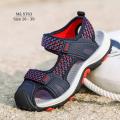 Sandal bít mũi cho bé trai dáng thể thao khỏe khoắn năng động mang đi học đi biển đế Eva siêu nhẹ chống trơn trượt xanh đen pha đỏ thời trang phù hợp cho trẻ em nam 4 5 6 7 8 9 10 tuổi ST63. 