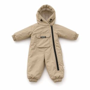 YUBAGUANB Thick Fleece Lined Kids Snow Suit Windproof Waterproof Winter Jumpsuit Cozy Active Movement Design Baby Romper Cold Weather