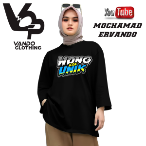 Vando Kaos Lengan Panjang Pria Distro Wong Kok Unik Kata Kata Keren Cotton Combed 30s Kekinian