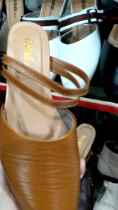 SANDAL TALI/ BUSTONG WANITA HIGH HEELS  KULIT CODE 479