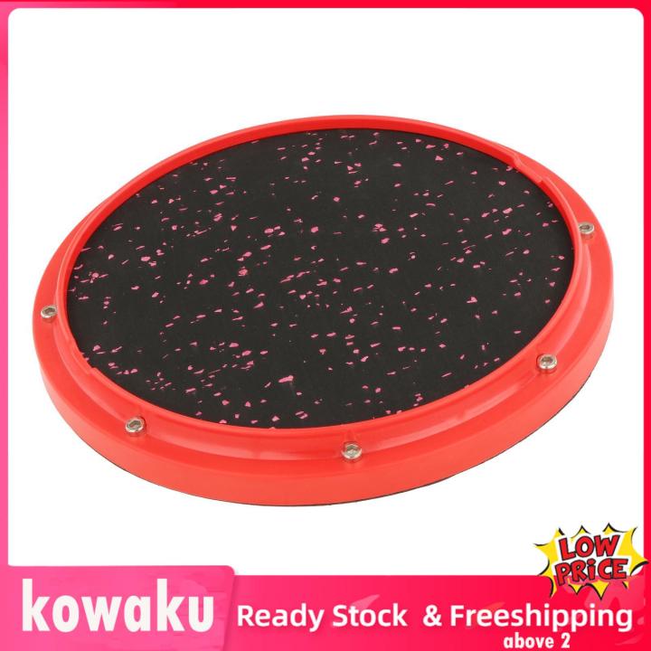 kowaku Dumb Drum Silent Drum for Drumming Practise Dumpad Percussion Plate Portable Dumb Drum Percussion Bass Drum Practice Pads Practice Drum Pad