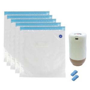 STRONGI Dustproof 3D Printer Filament Storage Bag Moisture-Resistant Sealed Filament Vacuum Bag Kit Keep Filament Dry Sealed Humidity Resistant PLA ABS PETG Vacuum Bag 3D Printing Accessories