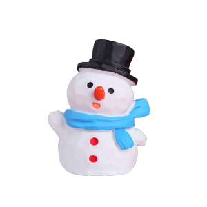ILOIQD Cute Mini Resin Figurines Small Size Cartoon Christmas Decorations Christmas Tree Holiday Decor Miniature Ornaments Home Decor