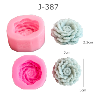 แม่พิมพ์ดอกไม้ แบบเยอะ ทำขนม ทำวุ้น ทำสบู่ได้ สวยทุกแบบ J-387