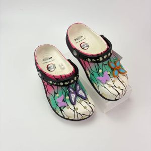 Crocs New Butterfly Ninja Clogs Beach Sandals Couples Mens and Womens Sandals Source