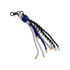Dây bện Móc Khoá dạng túi phụ kiện treo có dây móc treo chìa khóa rìa Key Phụ kiện handmade vòng chìa khóa cho những người đam mê thời trang