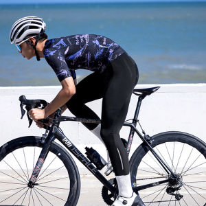 Santic ผู้ชายกางเกงปั่นจักรยาน 6 ชั่วโมงขี่ 4D เบาะฤดูร้อนระบายอากาศความยืดหยุ่นสูงกางเกงจักรยานจักรยาน