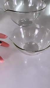 Evaporating Dish (ชามระเหยแก้ว) ยี่ห้อ Glassco🇬🇧 Borosil แก้ว borosilicate ทนไฟ/ความร้อน food grade Laboratorybkk