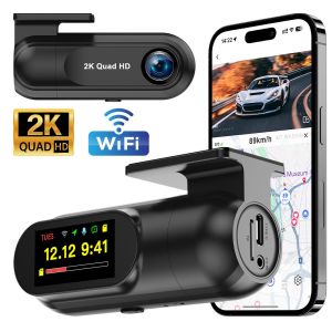 กล้องติดรถยนต์กล้องหน้าเท่านั้น! XCAM รุ่น V40 CAR DVR  2K (2560x1440P) Wi-Fi