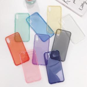Transparent 1.5mm Soft Tpu Slim Thin Case Cover for iPhone X XS XR XS MAX 11 11Pro 11 Pro Max 12 12 Pro 12 mini 12 Pro Max Clear Silicone Cases Phone Cover Casing [10 Colour]