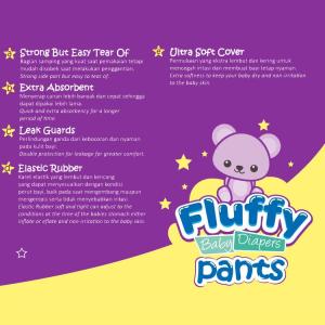 Fluffy pants baby model Celana bayi Size S20