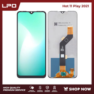 LPO Cellphone LCD SCreen Infinix Hot 11 Play 2021 6.82 inches with Digitizer Fully Assembly