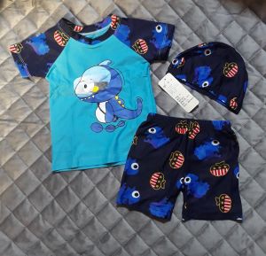 SET ĐỒ BƠI BÉ TRAI [HỈNH KHỦNG LONG] DỄ THƯƠNG